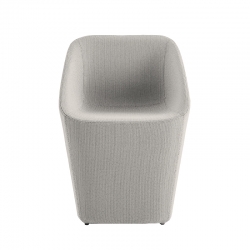 Petit fauteuil Fauteuil Log 365 gris clair 