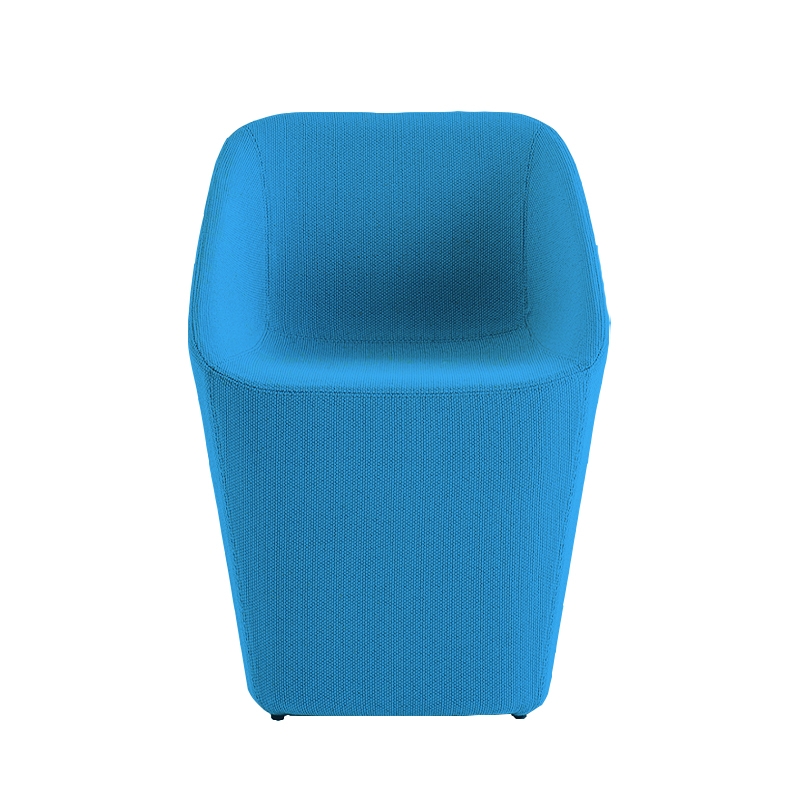 Petit fauteuil Pedrali Fauteuil Log 365 bleu