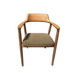 Chaise Chaise Hiroshima Arm Chair Low oak wood Maruni