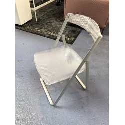 Chaise Kartell Chaise Honeycomb transparante