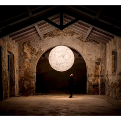 Nouveautés Davide groppi Suspension Moon Ø 80 cm Blanc