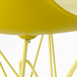 Mobilier Design Vitra EAMES PLASTIC CHAIR DSR COLOURS Moutarde RE/ Citron